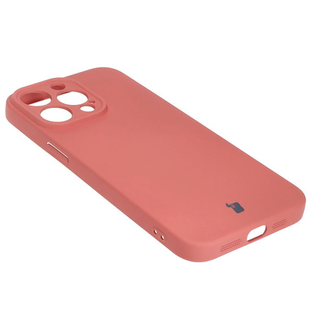 Etui Bizon Case Silicone do iPhone 15 Pro Max, brudny róż