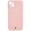 Etui Bizon Case Silicone do iPhone 15 Plus, jasnoróżowe