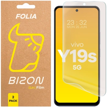 Folia matowa Bizon Glass Film Sun Duo do Vivo Y19s, 2 sztuki