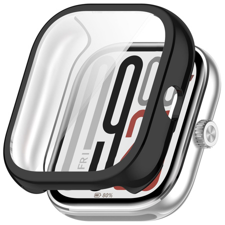 Etui z osłoną ekranu Bizon Case Watch Felipe do Xiaomi Redmi Watch 5, czarne