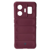 Pancerne etui Bizon Case Tur do Realme GT3, burgundowe