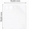Folia matowa Bizon Glass Film Sun Duo do Galaxy Z Flip7, 2 sztuki