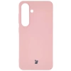 Etui Bizon Case Łupka do Galaxy S25, różowe
