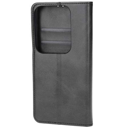 Etui z klapką Bizon Case Pocket do Huawei Pura 70 Ultra, czarne