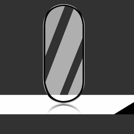 Szkło hybrydowe Bizon Glass Edge do Xiaomi Mi Smart Band 7, czarne