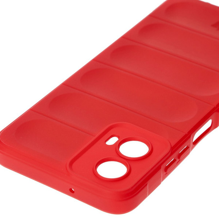 Pancerne etui Bizon Case Tur do Motorola Moto G34 5G, czerwone