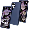 Silikonowe etui Bizon Soft Case do Galaxy S25 Ultra, niebieskie