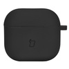 Silikonowe etui z karabińczykiem Bizon Case Headphone Silicone do AirPods 4, czarne