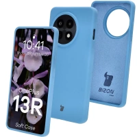 Silikonowe etui Bizon Soft Case do OnePlus 13R, niebieskie