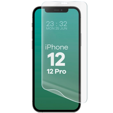 Folia hydrożelowa na ekran Bizon Glass Hydrogel Front do iPhone 12 / 12 Pro, 1 sztuka