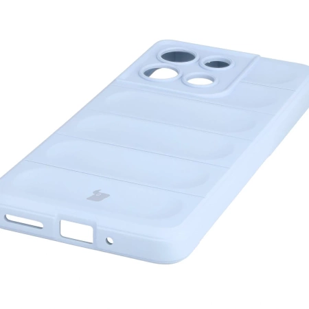 Pancerne etui Bizon Case Tur do Motorola Moto G86 Power 5G, jasnoniebieskie