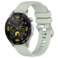 Pasek silikonowy do smartwatcha, Bizon Strap Watch Silicone Pro T, Quick Release 18 mm, turkusowy