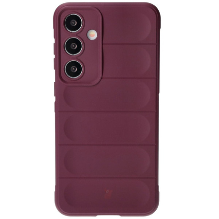 Pancerne etui Bizon Case Tur do Galaxy S24 Plus, burgundowe