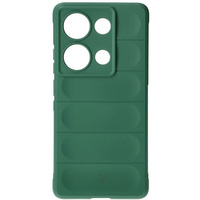 Pancerne etui Bizon Case Tur do Xiaomi Poco M6 Pro 4G / Xiaomi Redmi Note 13 Pro 4G, ciemnozielone