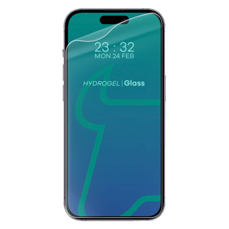 Folia hydrożelowa na tył i przód Bizon Glass Hydrogel, iPhone 14 Pro