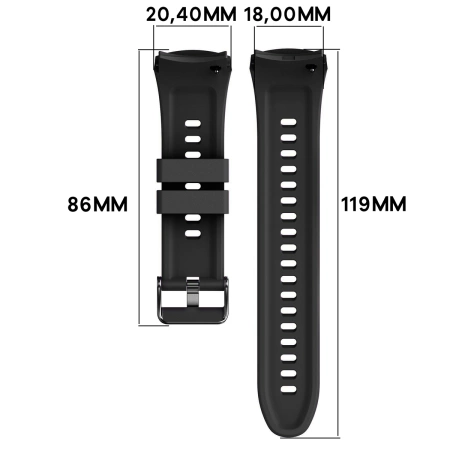 Silikonowy pasek Bizon Strap Watch Silicone do Apple Watch 38/40/41/42 mm, burgundowy