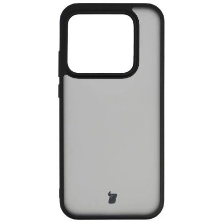 Etui Bizon Case Angelo do Realme GT 8 Pro, przydymione z czarną ramką