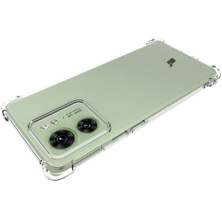 Elastyczne etui Bizon Case Salpa do Motorola Edge 40, przezroczyste