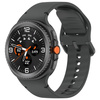 Silikonowy pasek Bizon Strap Watch Silicone do Galaxy Watch Ultra 47 mm, żółty