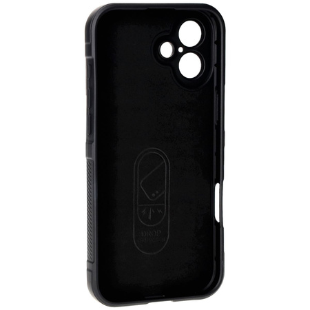 Pancerne etui Bizon Case Tur do iPhone 16 Plus, czarne