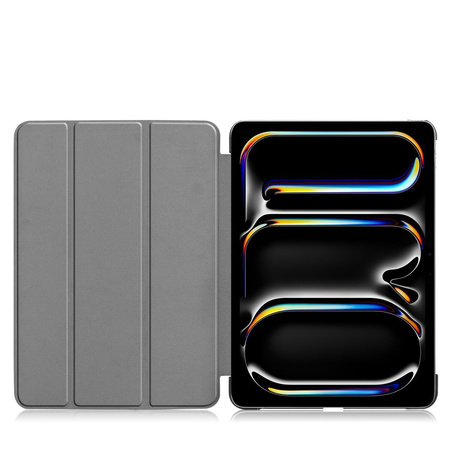 Etui Bizon Case Tab Croc do iPad Pro 13" 2025 / 2024, czerwone