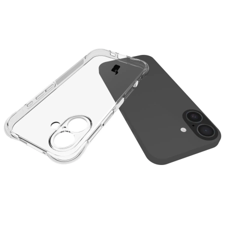 Elastyczne etui Bizon Case Salpa do iPhone 17, przezroczyste