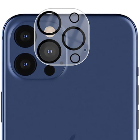 Szkło na aparat Bizon Glass Lens dla iPhone 12 Pro, 2 sztuki