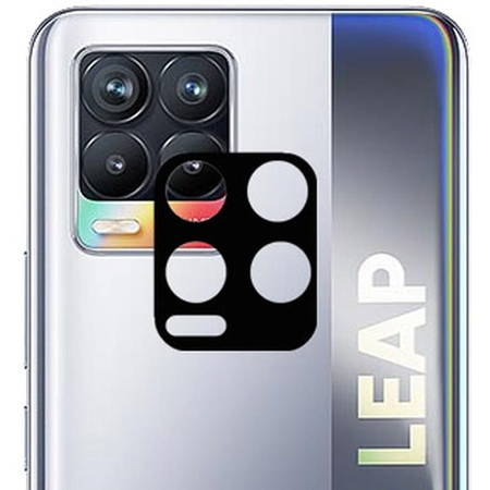 Szkło na aparat Bizon Glass Silk Lens dla Realme 8 4G / 8 Pro, 2 sztuki