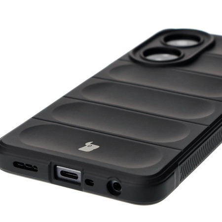 Pancerne etui Bizon Case Tur do Oppo A58 4G, czarne