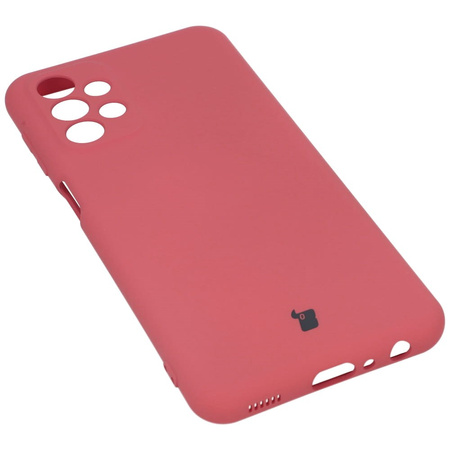 Etui Bizon Case Silicone do Galaxy A23 5G / 4G, brudny róż