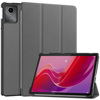 Etui Bizon Case Tab Croc do Lenovo Tab M11, szare