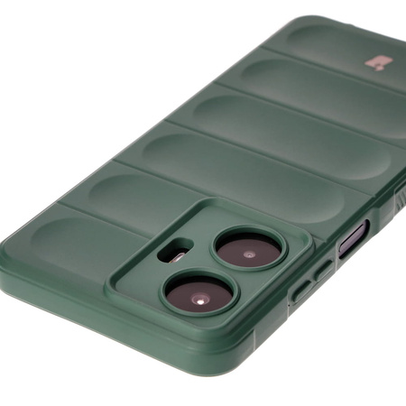 Pancerne etui Bizon Case Tur do Realme C55, ciemnozielone