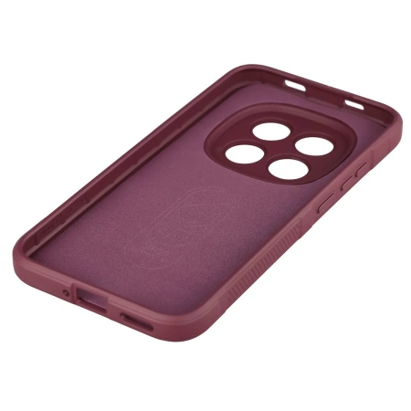 Pancerne etui Bizon Case Tur do Xiaomi Redmi Note 15 Pro 5G, burgundowe