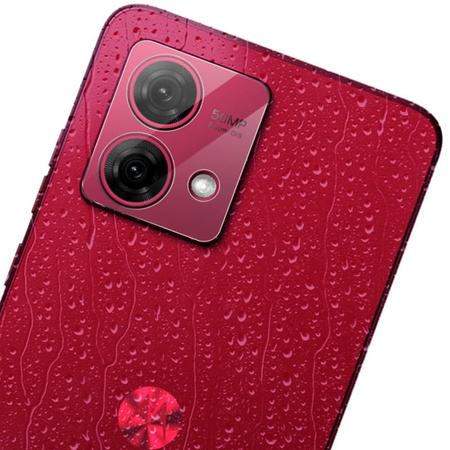Szkło na aparat Bizon Glass Silk Lens do Motorola Moto G84 5G, 2 sztuki