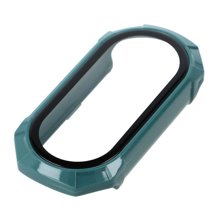 Etui Bizon Case Watch Adamo do Xiaomi Mi Smart Band 8, zielone
