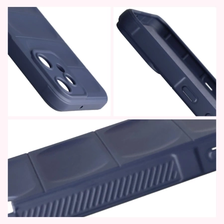 Pancerne etui Bizon Case Tur do Nothing CMF Phone 2 Pro, granatowe