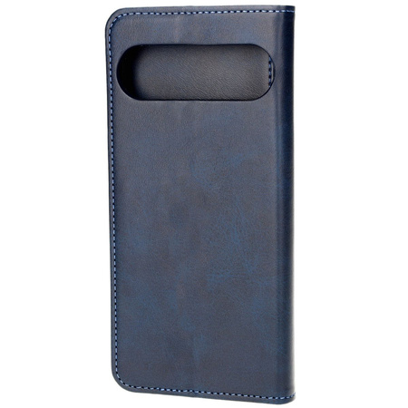 Etui z klapką Bizon Case Pocket Pro do Google Pixel 9 Pro XL, granatowe