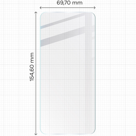 Folia hydrożelowa na ekran Bizon Glass Hydrogel Front do Xiaomi Poco F6, 2 sztuki