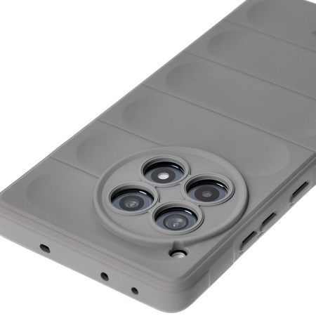 Pancerne etui Bizon Case Tur do OnePlus 12R, jasnoszare