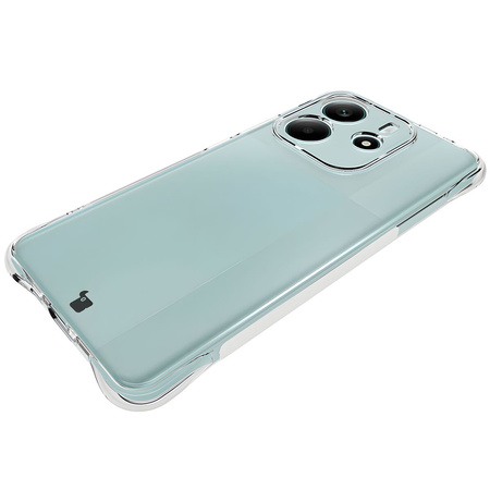 Elastyczne etui Bizon Case Salpa do Xiaomi Redmi Note 14 4G, przezroczyste