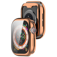 Etui Bizon Case Watch Felipe do Apple Watch 10 (46mm), różowozłote