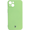 Etui Bizon Case Silicone do iPhone 13, zielone