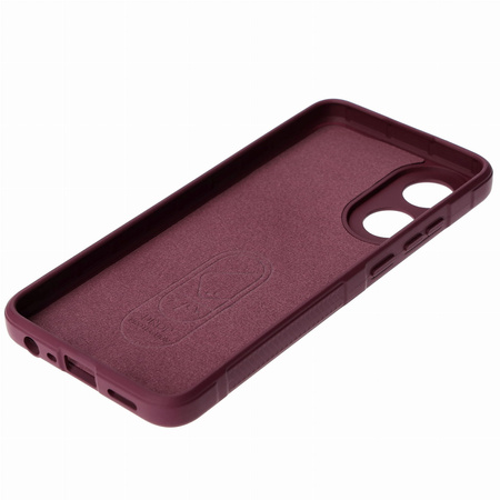 Pancerne etui Bizon Case Tur do Oppo A78 4G, burgundowe