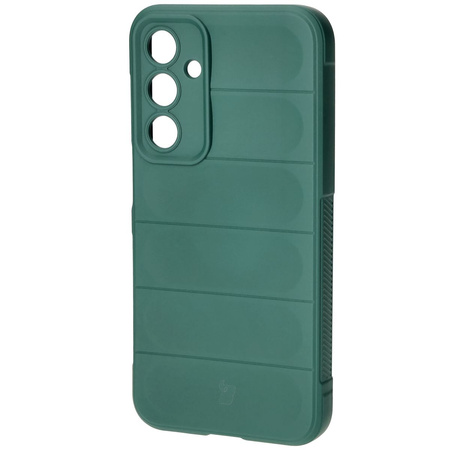Pancerne etui Bizon Case Tur do Galaxy M35 5G, ciemnozielone
