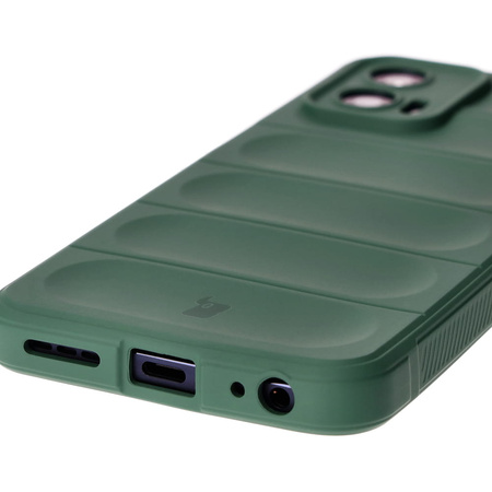 Pancerne etui Bizon Case Tur do Motorola Moto G73 5G, ciemnozielone