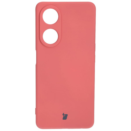 Etui Bizon Case Silicone Sq do Oppo A98 5G, brudny róż