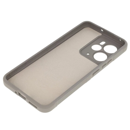 Pancerne etui Bizon Case Tur do Realme 14 5G, jasnoszare