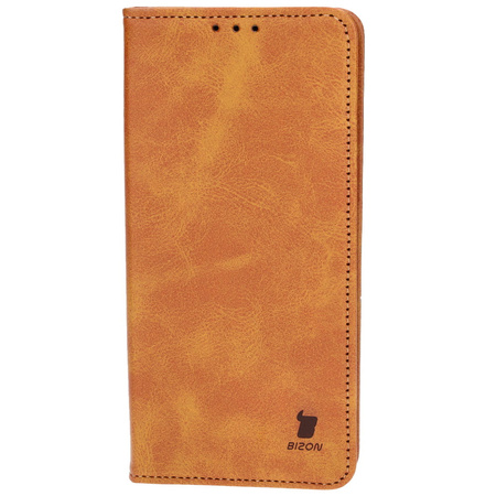 Etui z klapką Bizon Case Pocket Pro do Galaxy S23 Ultra, brązowe