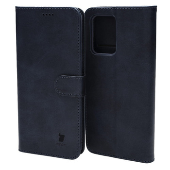 Etui Bizon Case Wallet do Xiaomi Poco X4 GT, granatowe