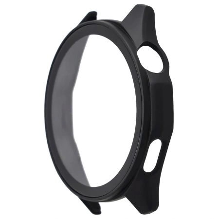 Etui ze szkłem do zegarka Bizon Case Watch Adamo do Huawei Watch GT6 46 mm, matowe czarne